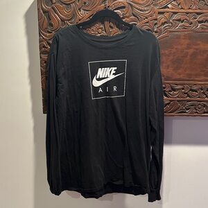 Nike Air Black Long Sleeve Tee